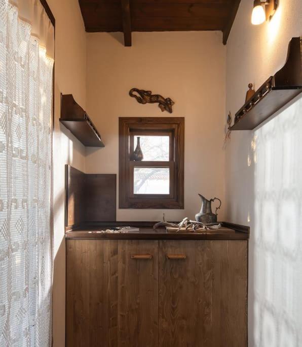 Traditionelles Appartement Athos Shadow Am Meer Paralia Sikias 外观 照片